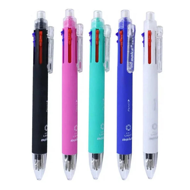 1PC Kawaii Pig Bear Cat Mouse Erasable Gel Pen School Office Supplies Stationery Gift 0.35mm Blue Black Ink