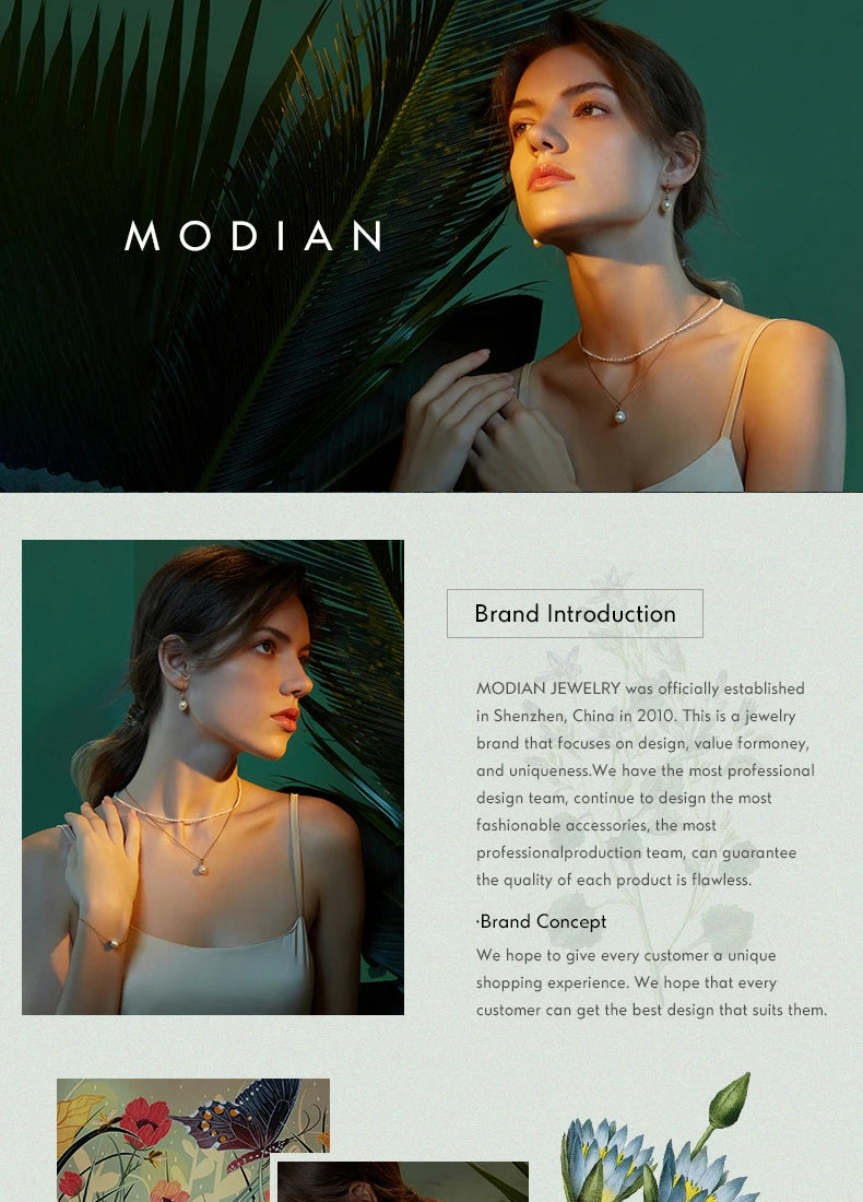 Modian New 100% 925 Sterling Silver Shine Classic AAAAA Zircon Fashion Ring For Women Wedding Fine Jewelry With Free Box Anillo