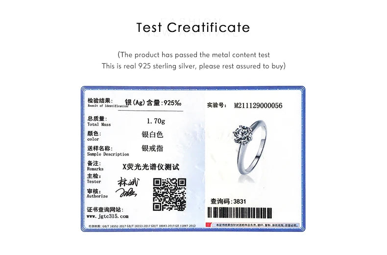 Modian New 100% 925 Sterling Silver Shine Classic AAAAA Zircon Fashion Ring For Women Wedding Fine Jewelry With Free Box Anillo