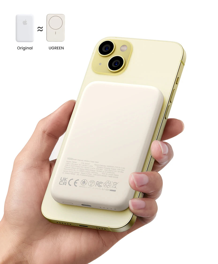 UGREEN PD20W Power Bank Magnetic 10000mAh Portable Wireless Fast Charging PowerBank for Magsafe for iPhone 17 15 Pro Max 16 Pro