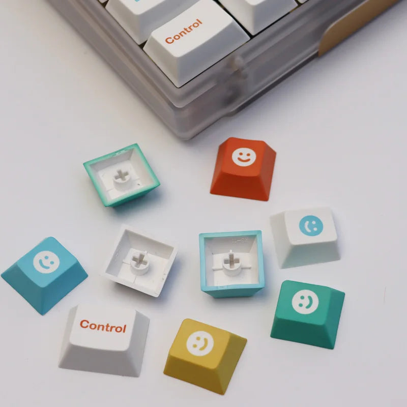 162 Keys Cool Kids Keycaps Cherry Profile PBT Dye Sublimation Mechanical Keyboard Keycap For MX Switch 60/61/64/68/87/980/104